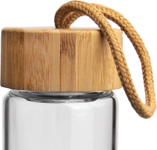 Bambusové viečko s pútkom a spoľahlivým tesnením