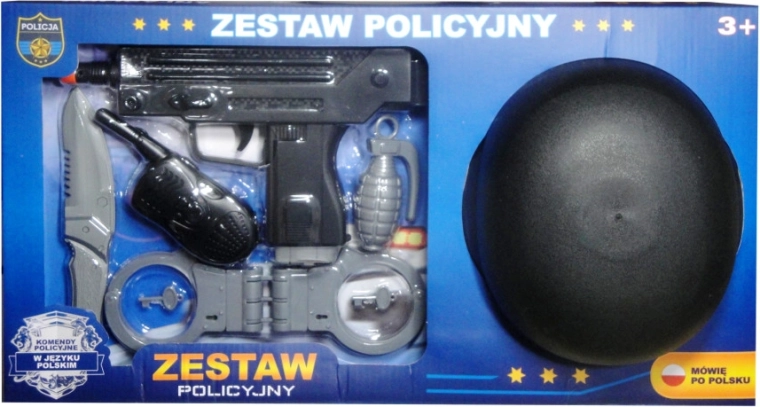 Policajná sada s poľským hlasovým modulom