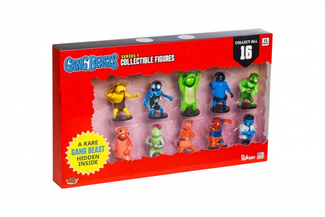 Figúrky Gang Beasts séria 1 - balenie 12 kusov