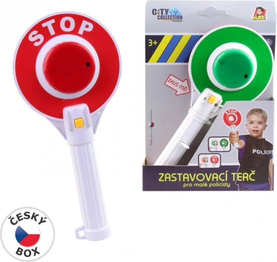 Policajná plácačka City Collection 25x17 cm