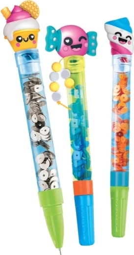 Plávajúce trblietky a ozdoby pre wow efekt