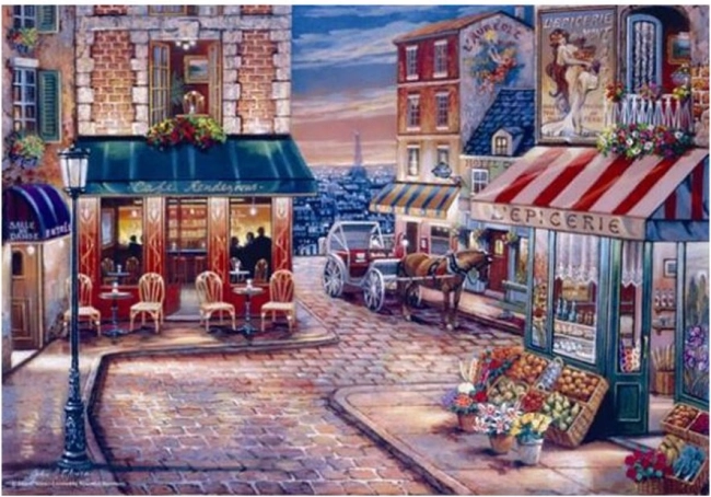 Puzzle Kaviareň Rendezvous 500 dielikov