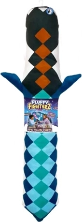 Fluffy Fighterz svetelný a zvukový meč modrý