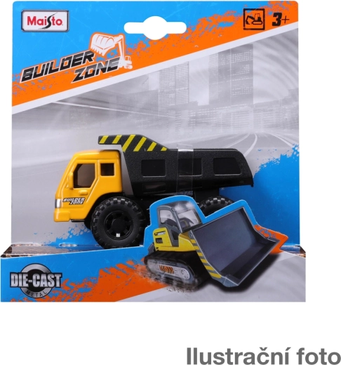 Maisto Builder Zone stavebné auto 1:32–1:44 (10–12 cm) - 1 kus