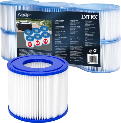 Filtračná vložka do vírivky INTEX PureSpa typ S1 – 6 ks