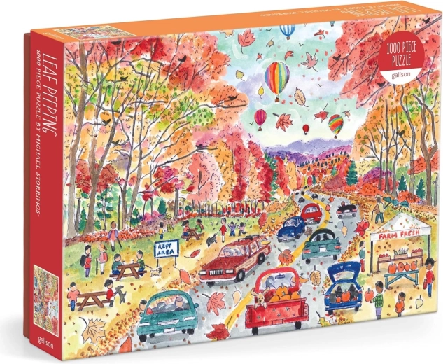 Galison puzzle Pozorovanie jesenného lístia 1000 dielikov