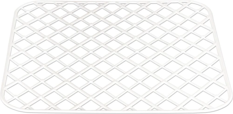 Vložka do drezu 33 × 33 cm – plastová protišmyková mriežka, mix farieb