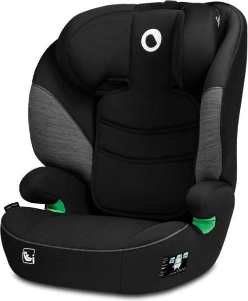 Autosedačka Lars i-Size 100–150 cm – Čierno-sivá
