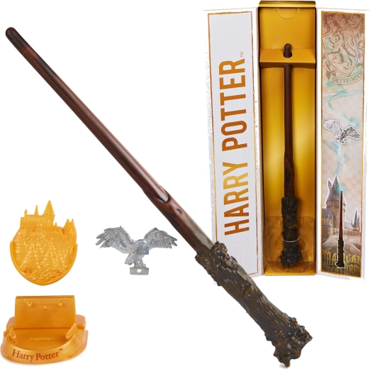 Kúzelná palička HARRY POTTER s podstavcom Magical Creatures – zberateľská replika