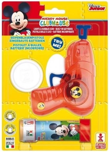 Bublinková pištoľ Mickey Mouse