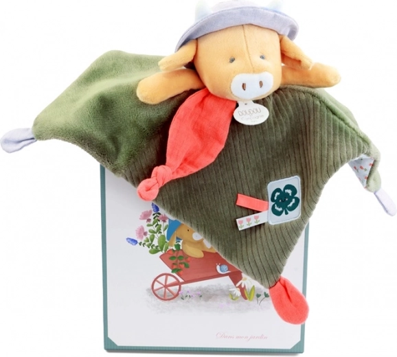Doudou Darčeková sada Plyšový maznáčik Kravička Aneth 27 cm