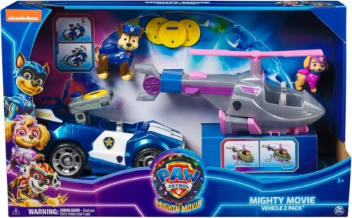 Vozidlá Tlapkovej patroly Skvelý film 2‑pack
