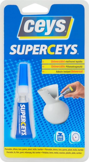 Sekundové lepidlo Superceys 3 g