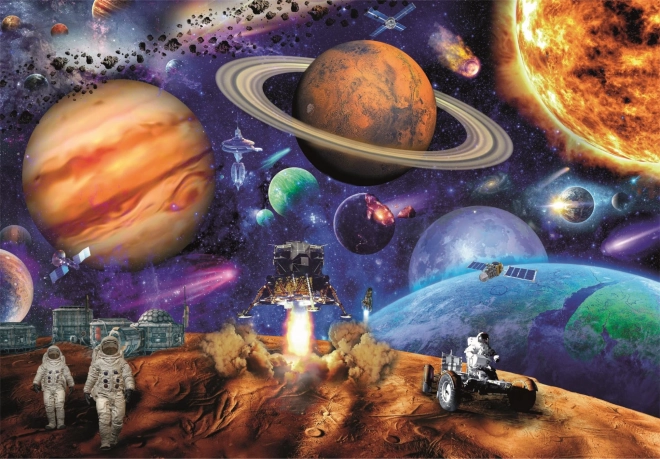 Puzzle 300 dielikov - Kozmická misia