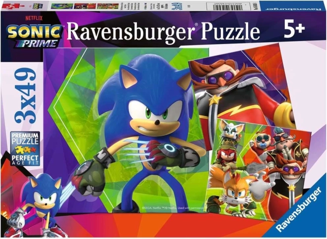 Puzzle Sonic Prime 3x49 dielikov