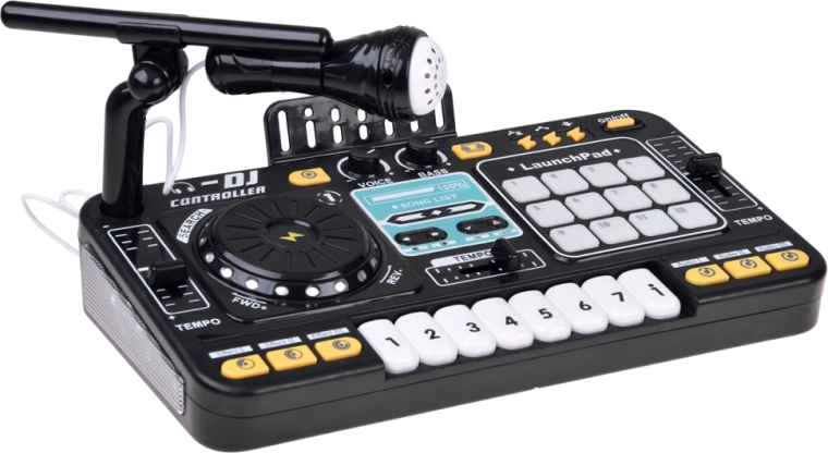 Otočný DJ tanier na scratchové efekty