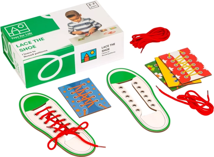 Toys for Life zaväzovanie šnúrok – šnurovacie topánky