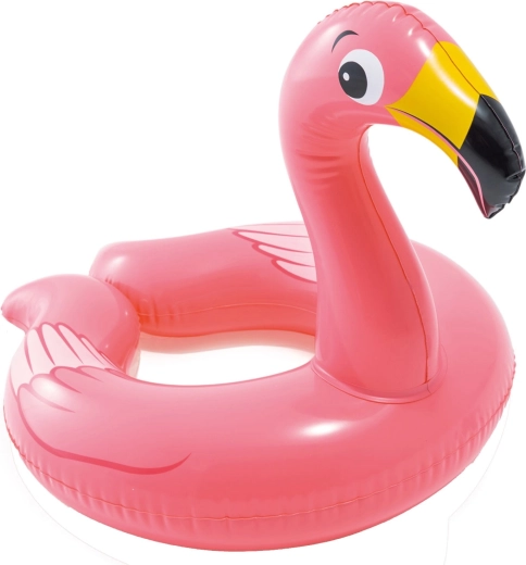Intex nafukovací kruh na plávanie plameniak 76 × 55 cm
