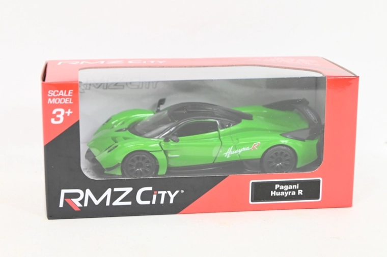 Model auta RMZ Pagani Huayra R zelený