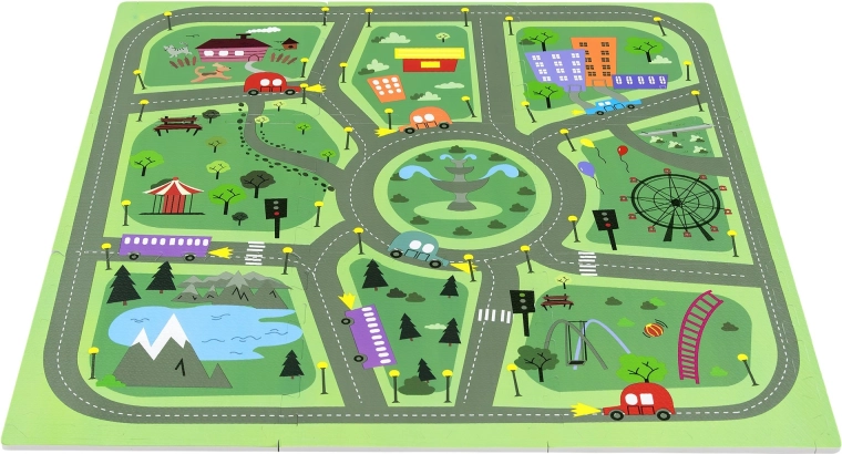 Mestské ulice pre kreatívnu hru