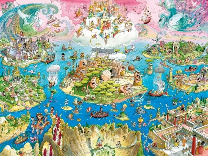 HEYE puzzle Odyssea 1500 dielikov