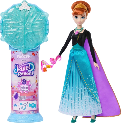 Bábika Disney Ľadové kráľovstvo Jewel Reveal Anna s doplnkami