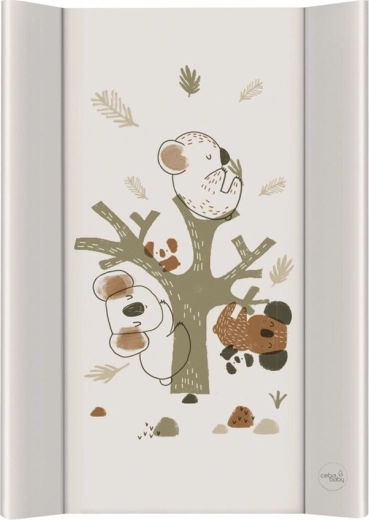 Ceba Baby prebaľovacia podložka s pevnou doskou 50 × 70 cm Basic koala