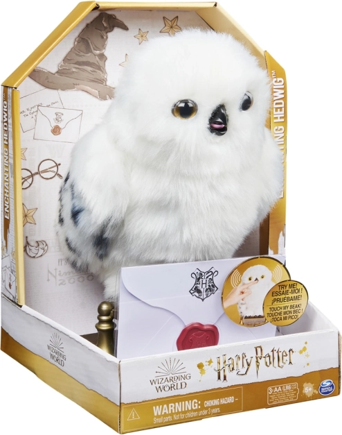 Harry Potter interaktívna sova Hedviga 30 cm