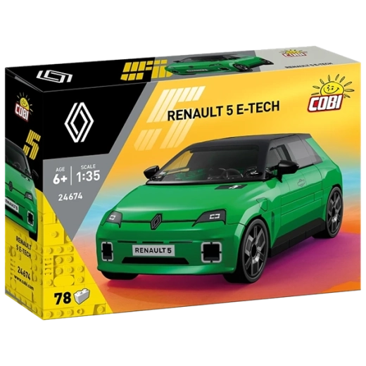Ikonický Renault 5 ako model z kociek