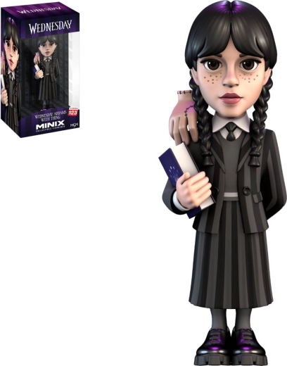 MINIX zberateľská figúrka Wednesday Addams s rukou - 1 kus