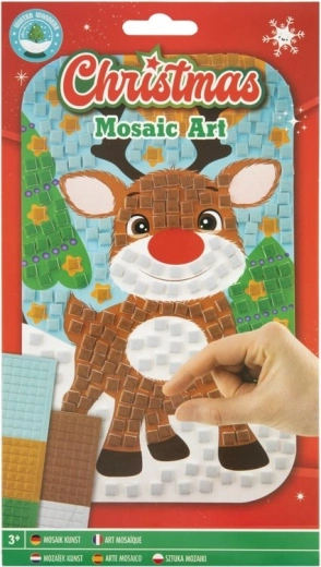 GRAFIX Mozaikový obrázok Vianoce: Sob 14x23 cm