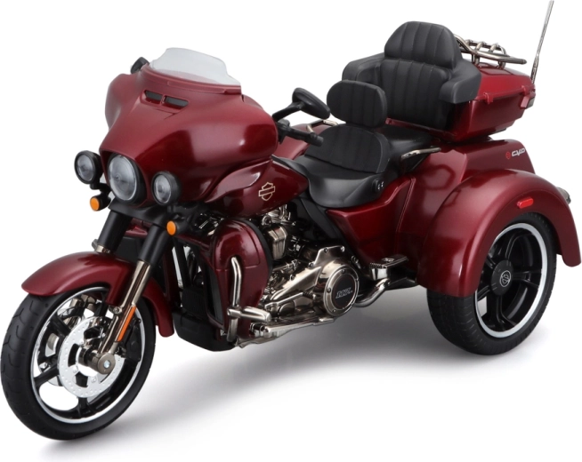 Maisto Harley-Davidson trike CVO Tri Glide 2021 kovový model 1:12 metalická červená