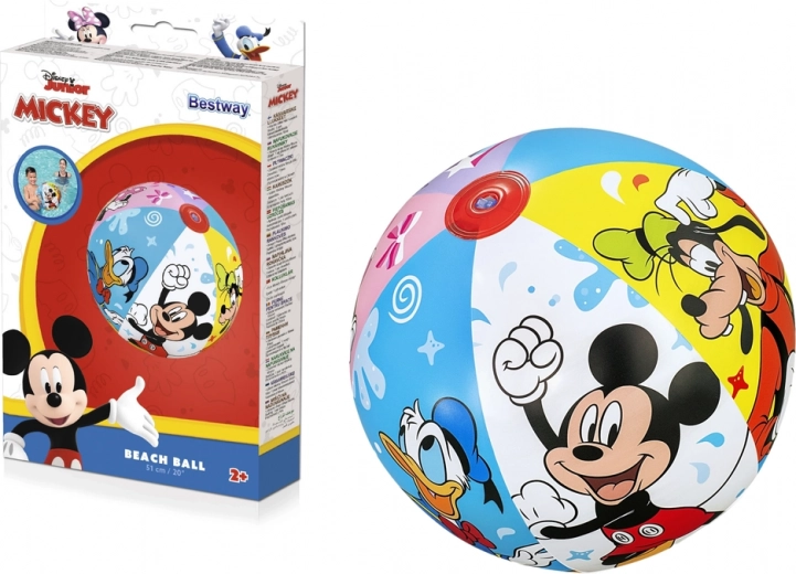 Nafukovací plážový loptu DISNEY MICKEY & FRIENDS 51 cm