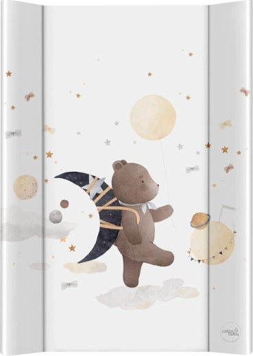 Ceba Baby obojstranná prebaľovacia podložka s pevnou doskou 50 × 70 cm ultra light galactic travel