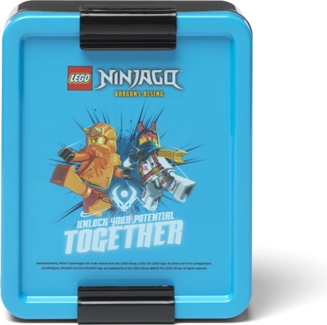 Lego Ninjago desiatový box modrý