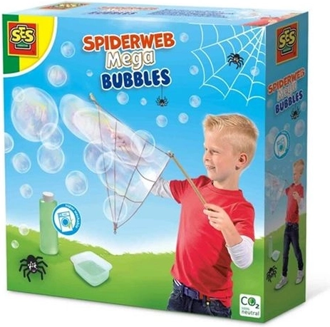 Mega bubliny s pavučinou SES Creative