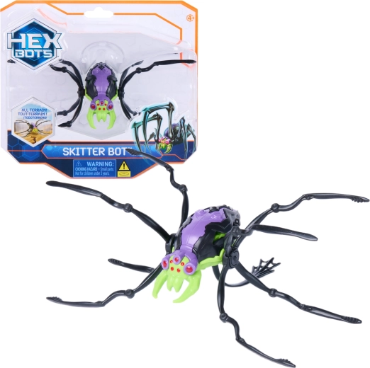 Robotický pavúk HEX BOTS Skitter Bot od Spin Master