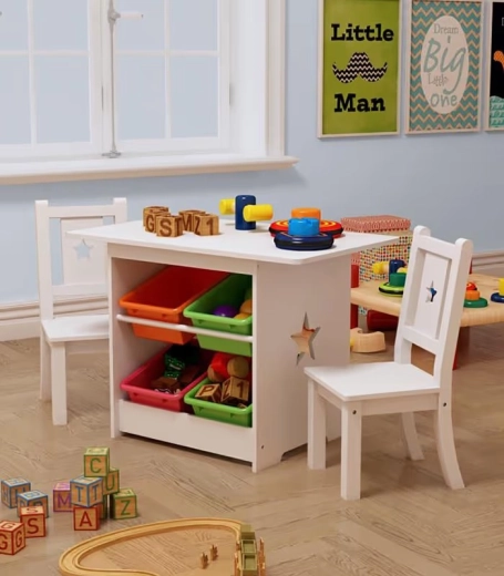 Chytré úložisko so 4 farebnými boxmi