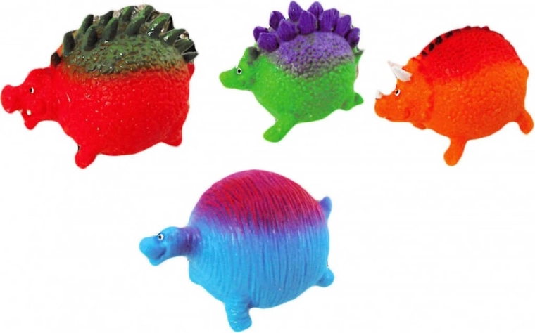 4 varianty dinosauřích tvarov (assort)