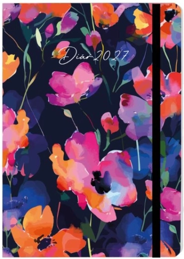 Diár Florist A6 týždenný 2027