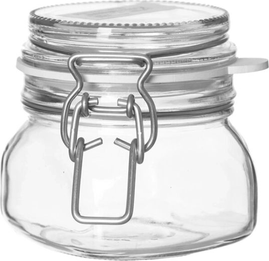 Sklenená dóza s klipovým uzáverom Gothika 0,3 l