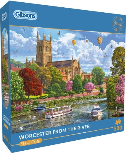 Gibsons puzzle Katedrála vo Worcesteri 500 dielikov