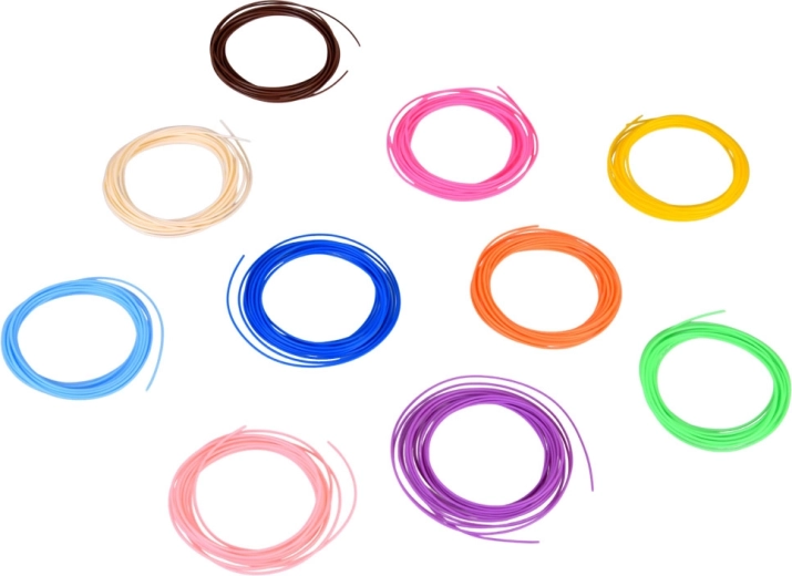 Široká paleta 10 farieb pre maximálnu kreativitu