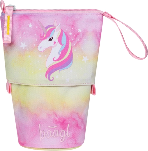 BAAGL školský peračník Pastelkovník Rainbow Unicorn GRS