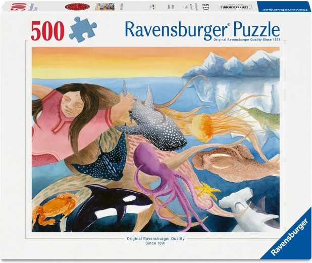 Ravensburger puzzle Matka mora 500 dielikov