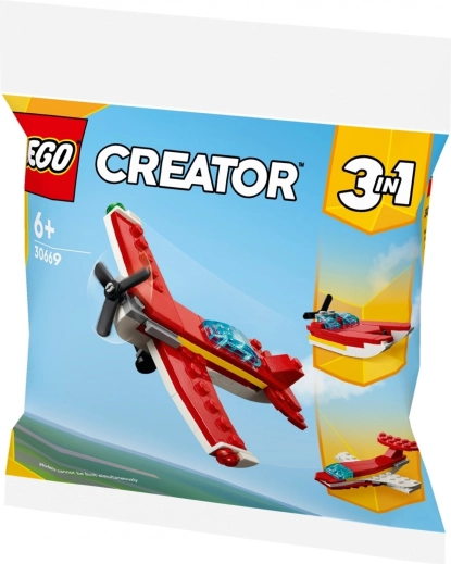 LEGO® Creator 30669 Ikonické červené lietadlo
