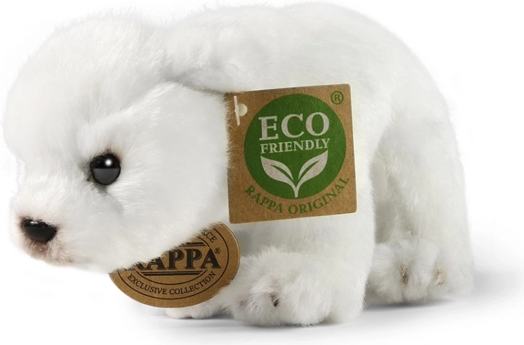 Rappa Plyšový ľadový medveď stojaci 19 cm Eco-friendly