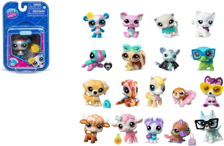 Figúrka Littlest Pet Shop – zberateľské zvieratko s doplnkom (mix druhov)