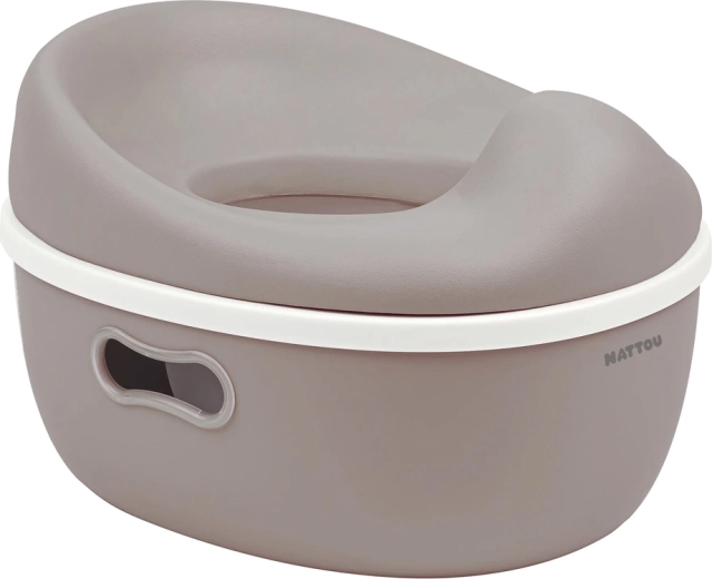 Nattou učiaci nočník 3v1 Potty taupe