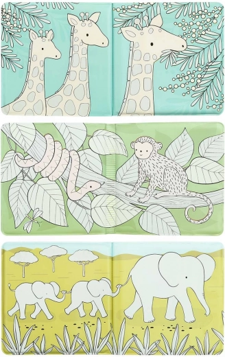 Kúzelná knižka do vody A Little Lovely Company – Savanna